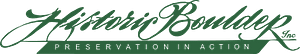 Historic Boulder logo