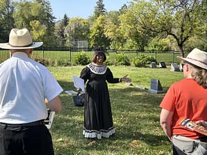Host at the Meet the Spirits event