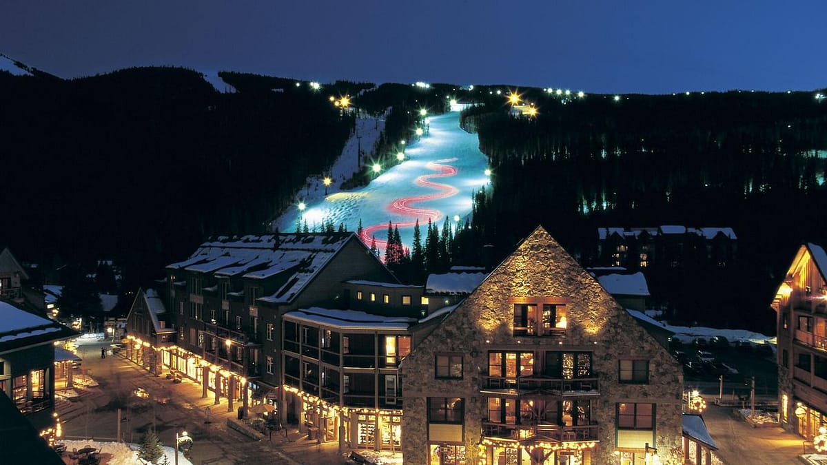Night Skiing at Keystone Ski Resort