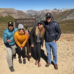 Tourists at Black Bear Pass in Telluride Colorado