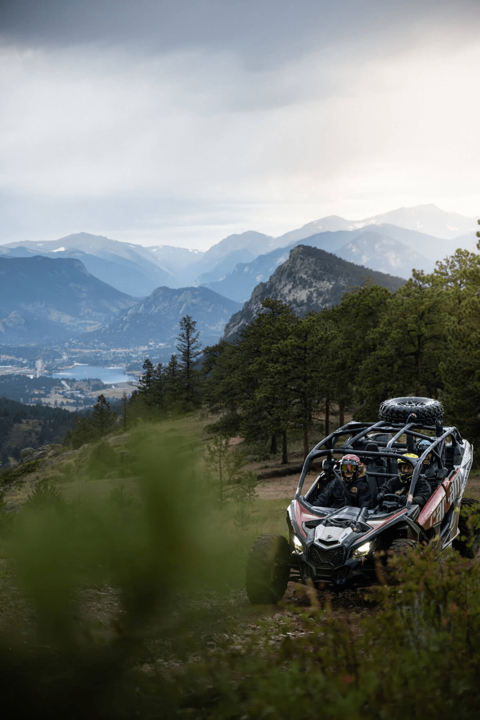 4-Person Can-Am Maverick X3 Turbo ride above Estes park