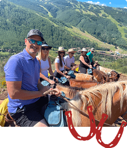 horseback riding