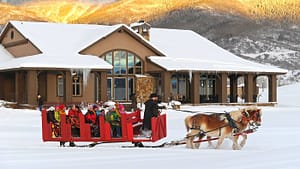 Sleigh Ride with Haymaker Sleigh