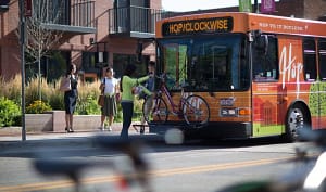 Get around Aspen and Snowmass with the Village Shuttle Boulder Hop Bus