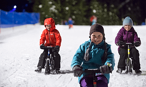 Snowbikes at Snowmass