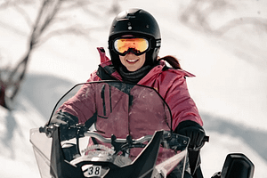Get your kids on Snowmobiles for an exciting winter activity in Steamboat