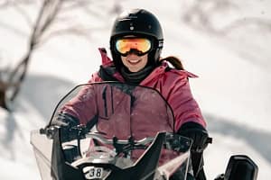 Get your kids on Snowmobiles for an exciting winter activity in Steamboat