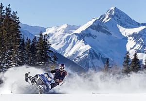 snowmobile rider
