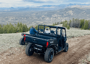 Side by Side in the Wolford Mountain Recreation Area