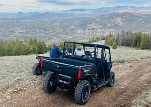 Side by Side in the Wolford Mountain Recreation Area