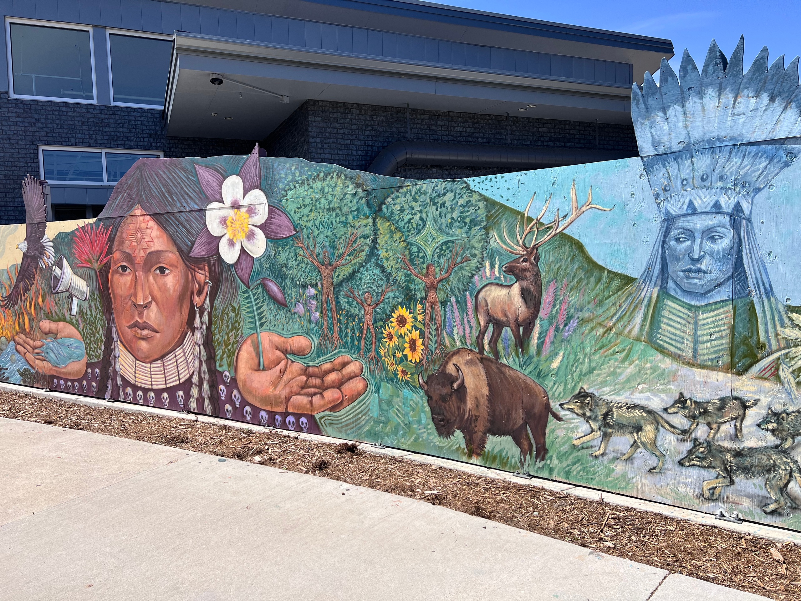wall mural in Boulder Colorado