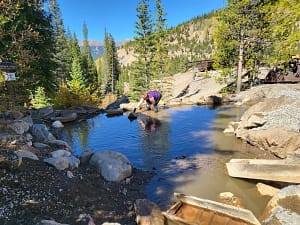 Gold panning