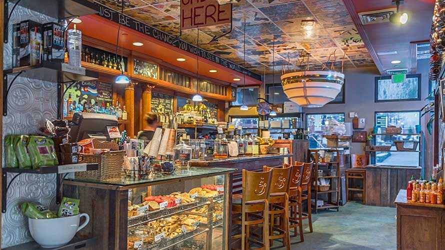 coffee shop in Keystone Colorado