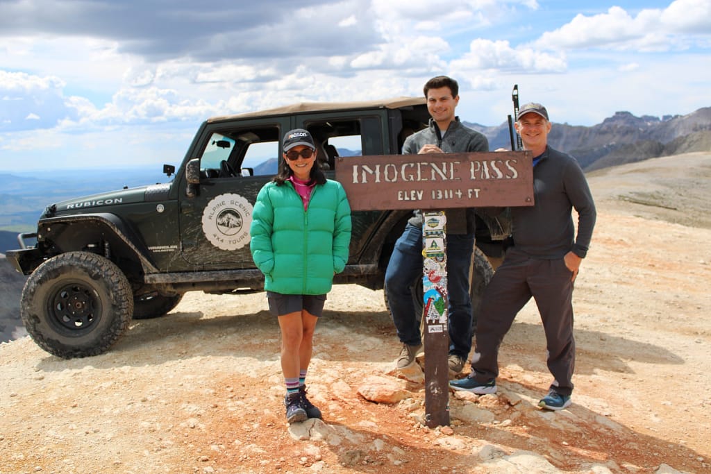 private jeep tour at imogene pass