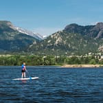 SUP on Lake Estes