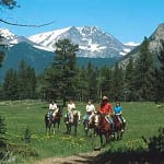 horseback riding in rocky mountain national park