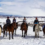 group horseback ride