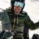 have fun riding snowmobiles