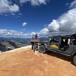 Jeep at Imogene Pass