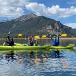 kayakers on Lake Dillon