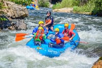Beginner run on clear creek with Colorado Rafting Company
