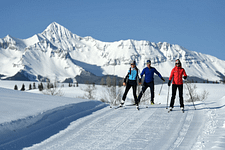 people cross country skiing in Telluride Colorado
