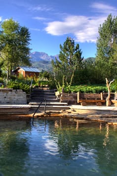 Orvis hot springs pool