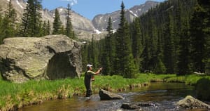 fly fishing rivers in Estes Park