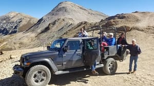Scenic Jeep Tours in Ouray Colorado