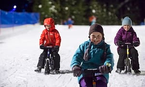 Snowbikes at Snowmass