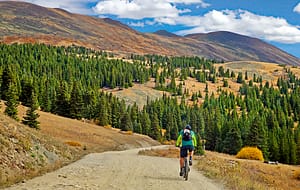 Mountain biking a summer activity in Breckenridge