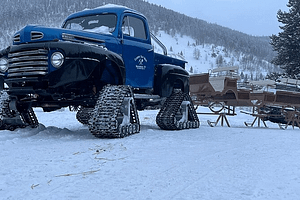 monster truck sleigh ride