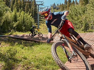 Keystone Bike Park Mountain biking is a popular summer activity in Keystone