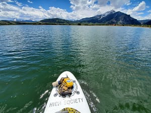 SUP on Lake Dillon