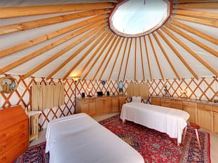 yurt at Orvis Hot Springs