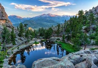 Gem Lake in RMNP in estes park