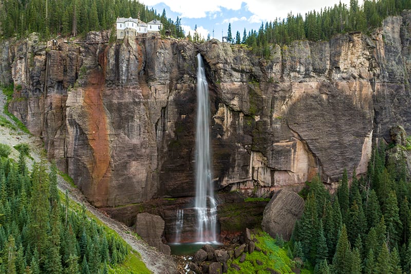 Hiking is a summer activity in Telluride